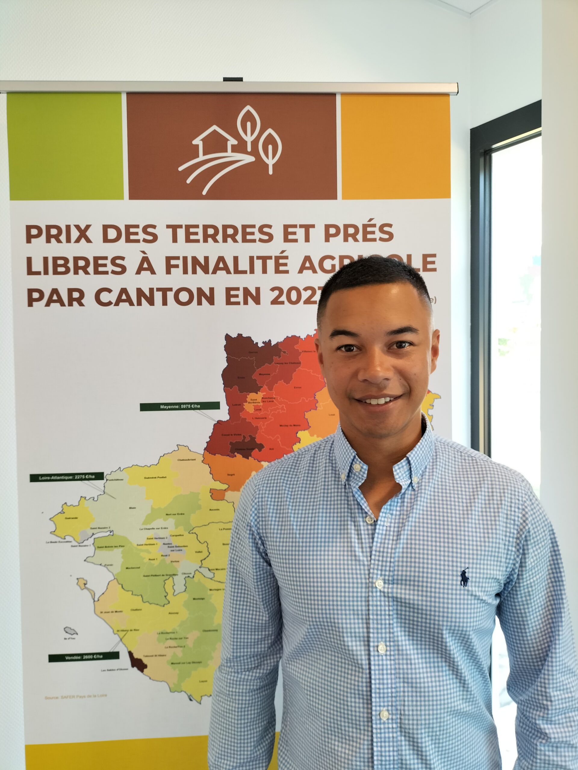 présentation d’Arnaud PLANCHAIS, apprenti au sein du service départemental de la Mayenne
