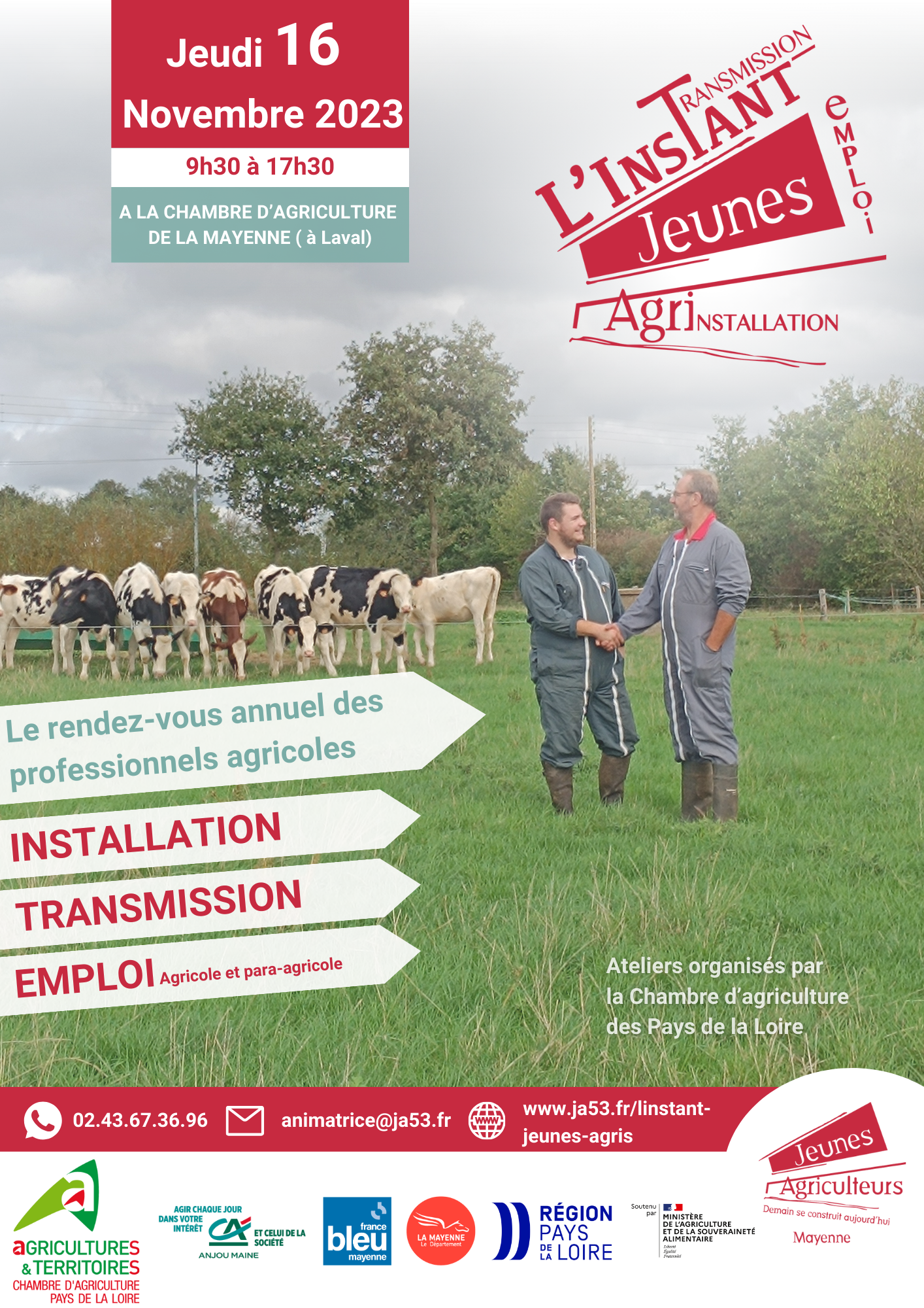 FORUM INSTANT JEUNES AGRICULTEURS 53